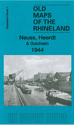 Neuss, Heerdt & Golzheim 1944: Dusseldorf Sheet 1 - Old Maps of the Rhineland (Sheet map, folded)