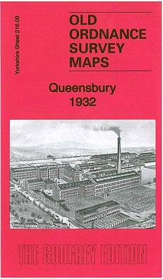 Queensbury 1932: Yorkshire Sheet 216.09 - Old Ordnance Survey Maps of Yorkshire (Sheet map, folded)