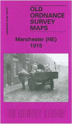 Manchester (NE) 1915: Lancashire Sheet 104.07b - Old Ordnance Survey Maps of Lancashire (Sheet map, folded)