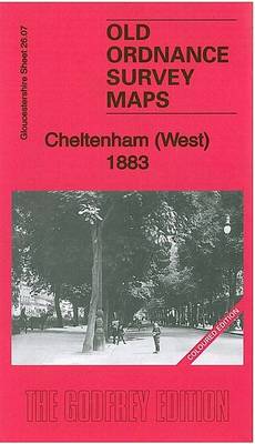 Cheltenham (West) 1883: Gloucestershire Sheet 26.07a - Old Ordnance Survey Maps of Gloucestershire (Sheet map, folded)