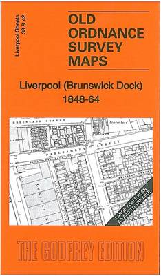 Liverpool (Brunswick Dock) 1848-64: Liverpool Large Scale Sheet 38/42 - Old Ordnance Survey Maps of Liverpool (Sheet map, folded)