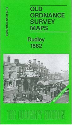 Dudley 1882: Staffordshire Sheet 67.16a - Old Ordnance Survey Maps of Staffordshire (Sheet map, folded)