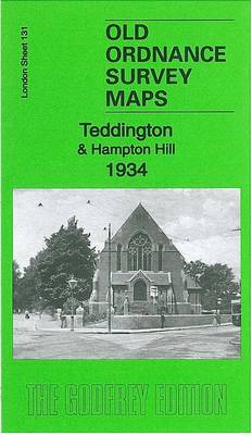 Teddington & Hampton Hill 1934: London Sheet 131.4 - Old Ordnance Survey Maps of London (Sheet map, folded)