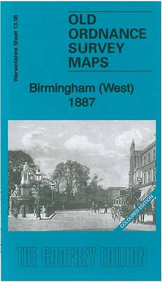 Birmingham (West) 1887: Warwickshire Sheet 13.08a - Old Ordnance Survey Maps of Warwickshire (Sheet map, folded)