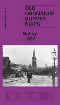 Batley 1892: Yorkshire Sheet 232.11a - Old Ordnance Survey Maps of Yorkshire (Sheet map, folded)