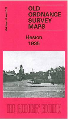 Heston 1935: Middlesex Sheet 20.02b - Old Ordnance Survey Maps of Middlesex (Sheet map, folded)