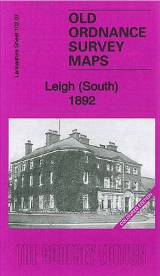 Leigh (South) 1892: Lancashire Sheet 102.07a - Old Ordnance Survey Maps of Lancashire (Sheet map, folded)