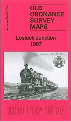 Lostock Junction 1907: Lancashire Sheet 86.15 - Old Ordnance Survey Maps of Lancashire (Sheet map, folded)