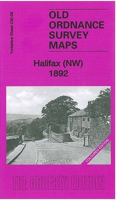 Halifax (NW) 1892: Yorkshire Sheet 230.08a (Sheet map, folded)