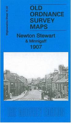 Newton Stewart & Minnigaff 1907: Wigtownshire 15.02 - Old Ordnance Survey Maps of Wigtownshire (Sheet map, folded)