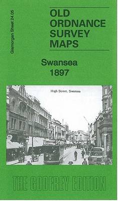 Swansea 1897: Glamorgan Sheet 24.05 - Old Ordnance Survey Maps of Glamorgan (Sheet map, folded)