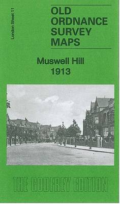 Muswell Hill 1913: London Sheet 11.3 - Old Ordnance Survey Maps (Sheet map, folded)