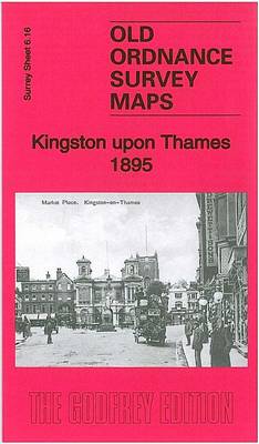 Kingston Upon Thames 1895: Surrey Sheet 6.16 - Old Ordnance Survey Maps of Surrey (Sheet map, folded)