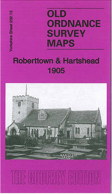 Roberttown & Hartshead 1905: Yorkshire Sheet 232.13 - Old Ordnance Survey Maps of Yorkshire (Sheet map, folded)