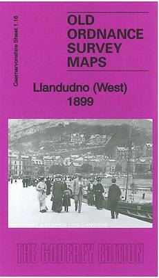 Llandudno (West) 1899: Caernarvonshire Sheet 1.16 - Old Ordnance Survey Maps of Caernarvonshire (Sheet map, folded)