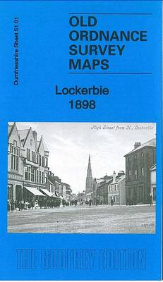 Lockerbie 1898: Dumfriesshire Sheet 51.01 - Old Ordnance Survey Maps of Dumfriesshire (Sheet map, folded)