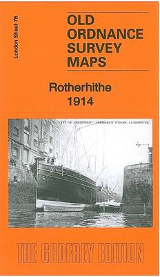 Rotherhithe 1914: London Sheet 78.3 - Old Ordnance Survey Maps of London (Sheet map, folded)