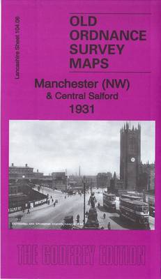 Manchester (NW) & Central Salford 1931: Lancashire Sheet 104.06C - Old Ordnance Survey Maps of Lancashire (Sheet map, folded)