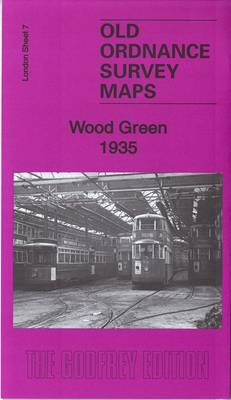 Wood Green 1935: London Sheet 007.4 - Old Ordnance Survey Maps of London (Sheet map, folded)