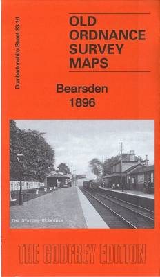 Bearsden 1896: Dumbartonshire Sheet 23.16 - Old Ordnance Survey Maps of Dumbartonshire (Sheet map, folded)