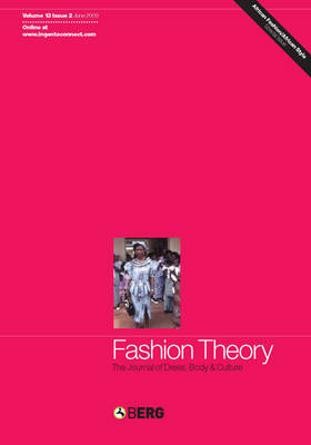 Fashion Theory: The Journal of Dress, Body and Culture - Fashion Theory v.13 (Paperback)