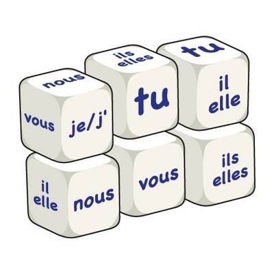 French Pronouns (pack of 6 dice): Word Dice