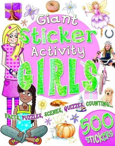 Giant Sticker Activity Book for Girls (Paperback)