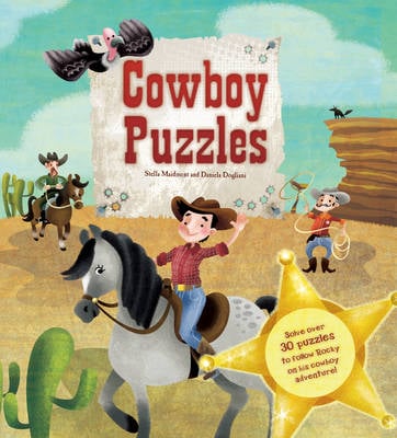 Cowboy Puzzles - Puzzle Adventure (Paperback)