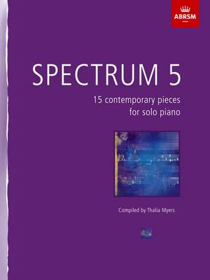 Spectrum 5: 15 contemporary pieces for solo piano - Spectrum (ABRSM) (Sheet music)
