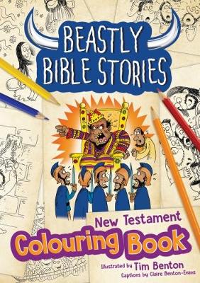 Beastly Bible Stories Colouring Book - New Testament (Paperback)