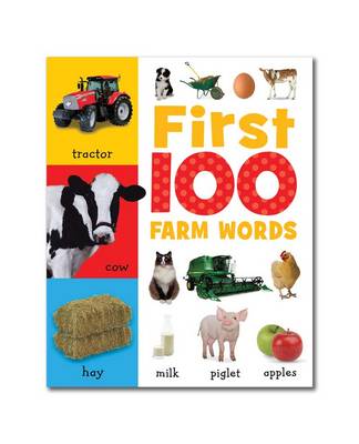 First 100 Farm Words: Mini Board Book - First 100 (Board book)