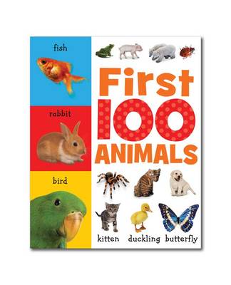 First 100 Animals: Mini Board Book - First 100 (Board book)
