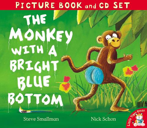 The Monkey with a Bright Blue Bottom - Picture Book and CD Set