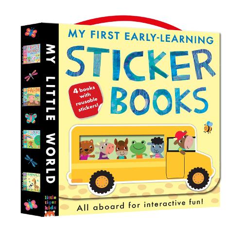 My First Early-learning Sticker Books: Hop on board for interactive fun! - My Little World