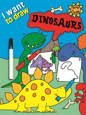 I Want to Draw Dinosaurs (Paperback)