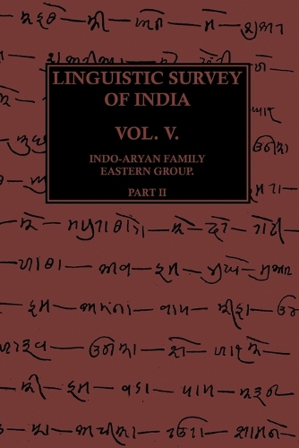 Linguistic Survey Of India Vol V Part II (Paperback)