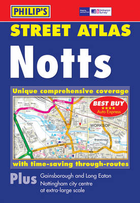 Philip's Street Atlas Nottinghamshire - Philip's Street Atlases (Paperback)