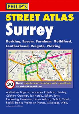Philip's Street Atlas Surrey - Philip's Street Atlases (Paperback)