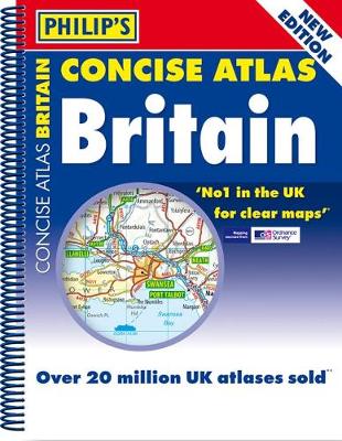 Philip's Concise Atlas Britain: Spiral A5 - Philips Road Atlas (Paperback)