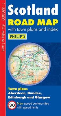 Philip's Scotland Road Map (Paperback)