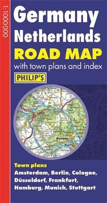 Philip's Germany and Netherlands Road Map (Paperback)