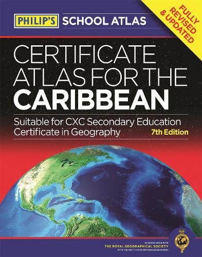 Philip's Certificate Atlas for the Caribbean: 7th Edition (Paperback)