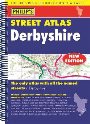 Philip's Street Atlas Derbyshire (Spiral bound)