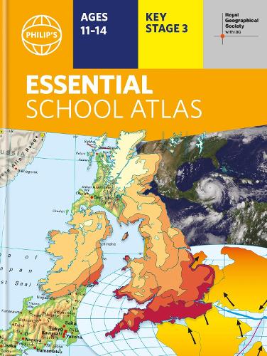 Philip's RGS Essential School Atlas - Philip's World Atlas (Hardback)