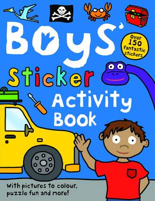 Boys' Sticker Activity: Preschool Sticker Activity (Paperback)