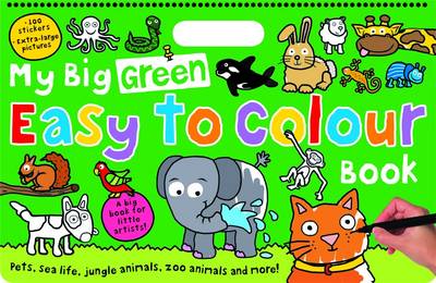 My Big Green Easy to Colour Book: My Big Easy To Colour Books (Paperback)