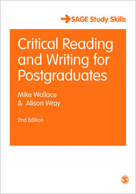 Critical Reading and Writing for Postgraduates - Sage Study Skills Series (Paperback)