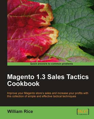 Magento 1.3 Sales Tactics Cookbook (Paperback)