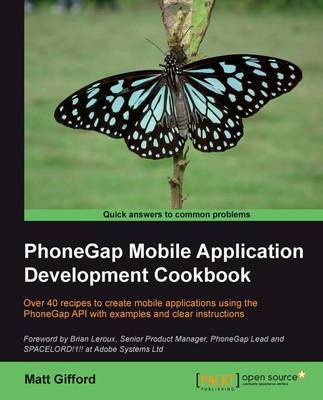 PhoneGap Mobile Application Development Cookbook (Paperback)