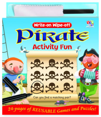 Write-on Wipe-off Pirate Activity Fun